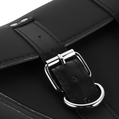 Sacoche moto noire compartiment pratique pour ranger vos outils