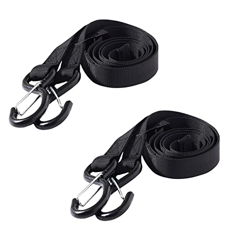 Correas Tensoras Con Gancho En S | Goma Elástica Ajustable 3-5 M | Capacidad 500 Kg | Para Moto, Bicicleta O Equipaje