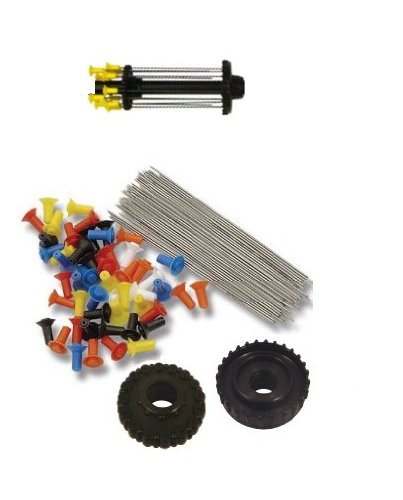 blow dart target - Venom Blowguns 50 Pack Target Darts for True .40 Cal Blowguns with 16 Point Quiver and Dart Hand Guard