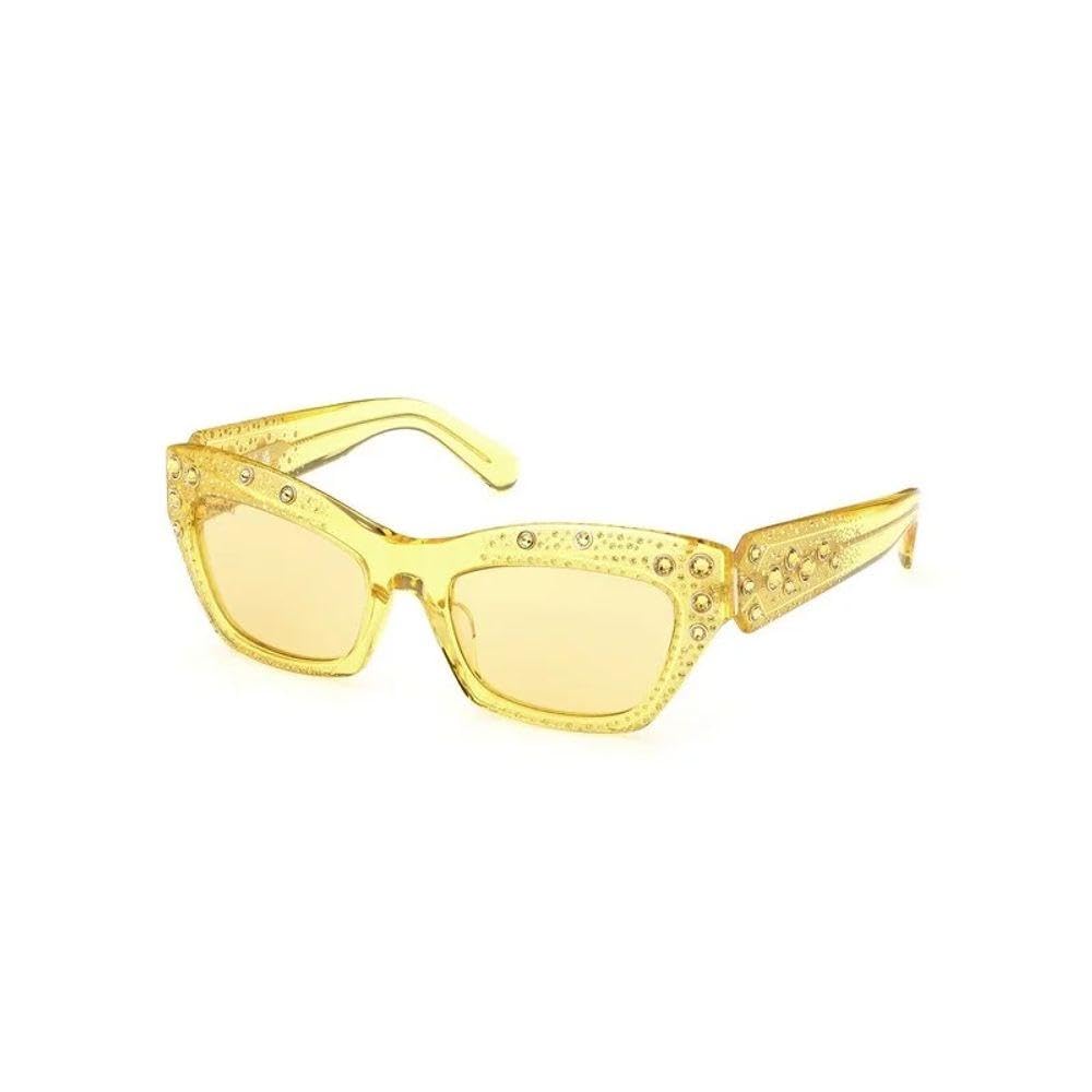 Swarovski SK0380 39J okulary przeciwsłoneczne, unisex-dorośli, wielokolorowe (wielokolorowe), jeden rozmiar