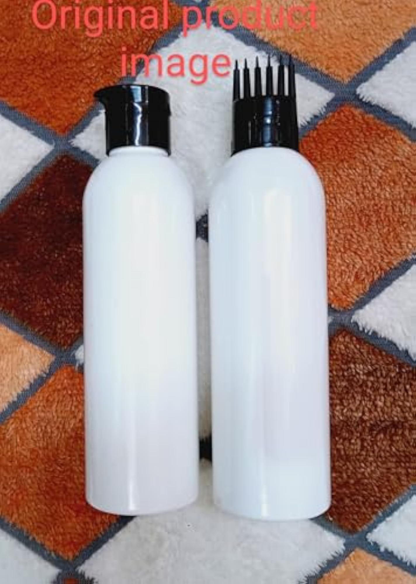 Hair Oil Applicator Bottle with Comb, 120 ml, Pack of 2