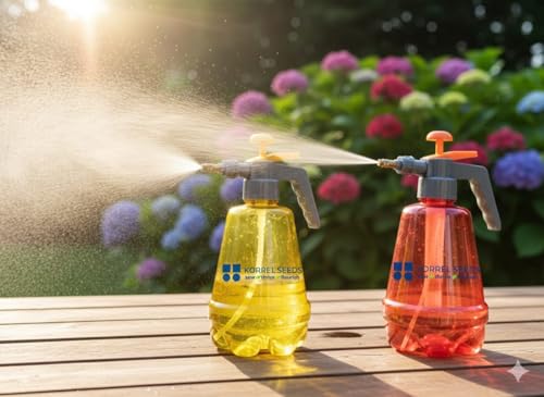Image of 1.5 Liter Heavy Duty Pressure Sprayer Pump | Adjustable Nozzle & Safety Pressure Release Valve | Transparent Design | Ideal for Garden, Home, and Sanitizing (1.5 LTR) (Colour May Vary)