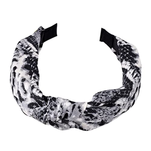 Headbands for Women Alice Bands Adult Women Boho Beauty Wide Top Knot Turban Fabric Hairband No Slip Headwear Elastic Hair Hoops Fashion Hair Accessories for Women and Girls 4Pcs - Image 4