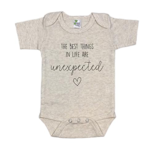Image of Pineapple Pancake Kids Pregnancy Announcement Infant Bodysuit, The Best Things In Life Are Unexpected