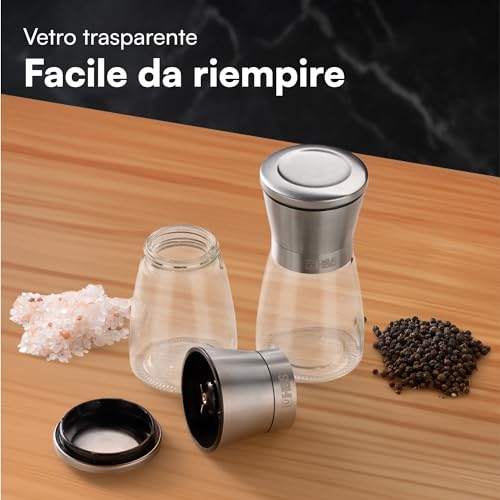 H&S Set di Macina Pepe e Sale - Macinapepe e