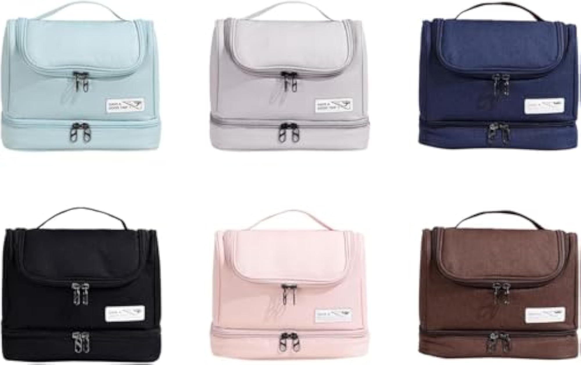 Large Capacity Cosmetic Bag, Wet Dry Separation Organizer