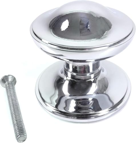 EUROART Centre Door Knob in (Multiple Finish) & Sizes 75mm, 100mm & 125mm