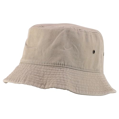 Trendy Apparel Shop Youth Size Kid's Outdoor Cotton Stonewashed Short Brim Bucket Hat