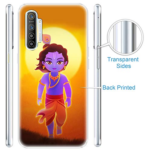 Image of Fashionury inchLord Krishna Printed Mobile Back Cover Case Compatible for Realme Xt