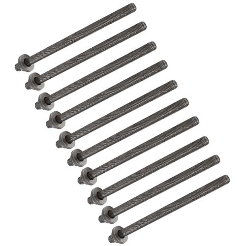 Conjunto de Parafusos de Cabeça de Cilindro, 10 Peças de Parafusos de Cabeça de Cilindro Confiáveis,