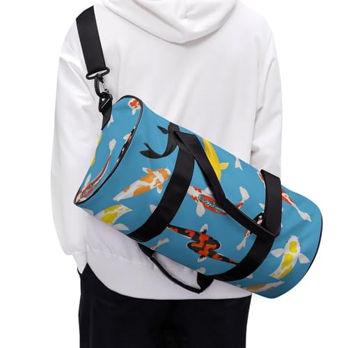 Sac week-end poisson rouge pour camping et voyage - 6