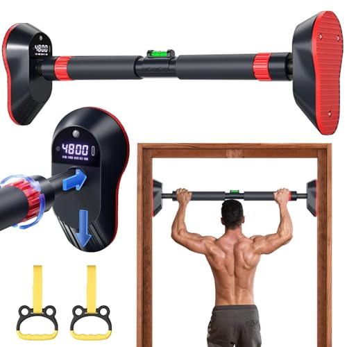 Barre de traction murale pour transformer votre salon en salle de sport avec suivi calories