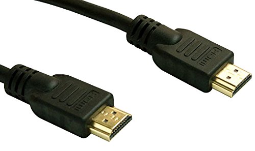 Image of LipiWorld HDMI Cable High Speed 3D Full HD 1080p Support,4K and Audio Return Male to Male Cable TV Lead 1.4V for LCD TV, PC and Laptop All Hdmi Devices- Black (1.5Meter)