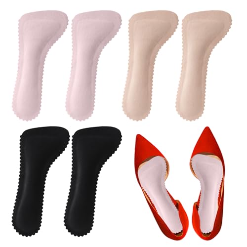 3 Pares De Plantillas Para Sandalias, Plantillas Antideslizantes, Plantillas Autoadhesivas, Plantillas Para Tacones, Accesorios Para Zapatos