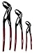 Wiha 32670 Adjustable Water Pump Pliers Set, 3 Piece