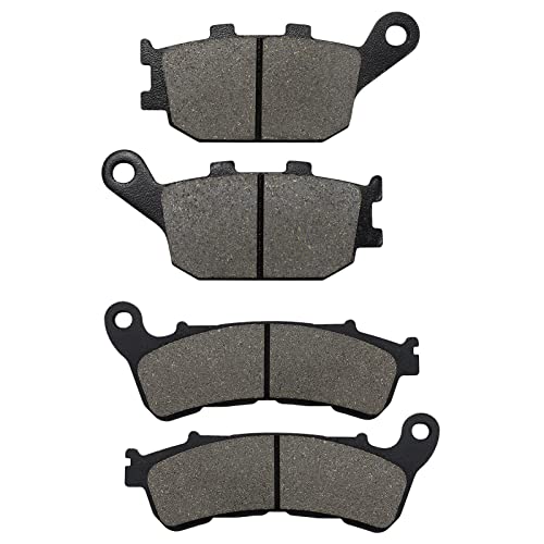 Cnornus Plaquettes de Frein Avant et Arrière pour CB600FA Hornet 600 ABS 2007-2013 CBR600FA ABS 2011-2013 CBF 600 ABS 2008-2009 XL 700 VA Transalp 2008-2011