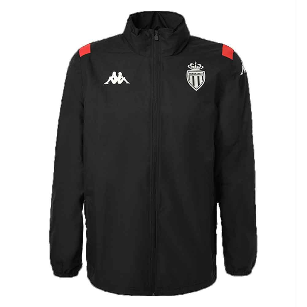 Kappa ALVENOD 3 Monaco Vestes Mixte Adulte, Noir/Rouge, FR : S (Taille Fabricant : S