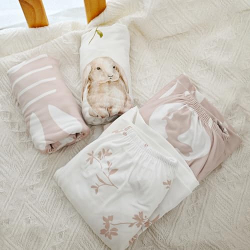 Soarwg Kids Bassinet Sheets, Bassinet Sheets For Baby Boy And Girl, Bassinet Sheet Neutral, Fit For Rectangle, Round, Oval, Hourglass Mattress, Flexible For Different Bassinet Pad/Mattress 4 Pack thumb #6