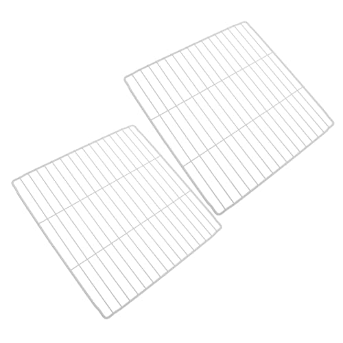 HONITANO 2 Piezas Divisores de Estante de Alambre para Congelador Organizadores de Hierro para Optimizar Desmontables y Resistentes para Refrigeradores y Congeladores Blancos