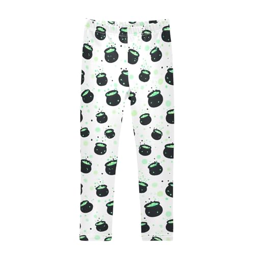 Magic Potion Bubbles Girls Leggings Soft Stretch Workout Yoga Dance Pants for Kids Casual Tights