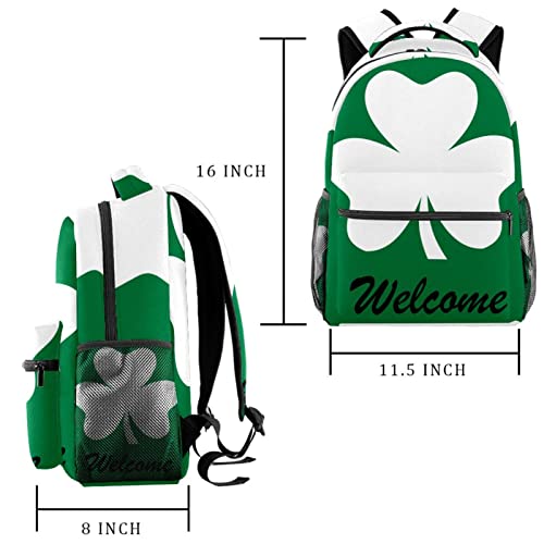 Sac à dos léger trèfle St Patrick pour randonnée et camping - 2