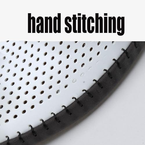 Men's Leather Cut Out Breathable Loafers Fashion Round Toe Slip On Soft Solewalking Flats Sandals Formal Business Casual Comfortable Work Shoes4