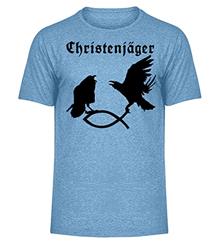 T-Shirt chiné Hugin et Munin Odins Raben l'idée cadeau idéale pour homme taille M