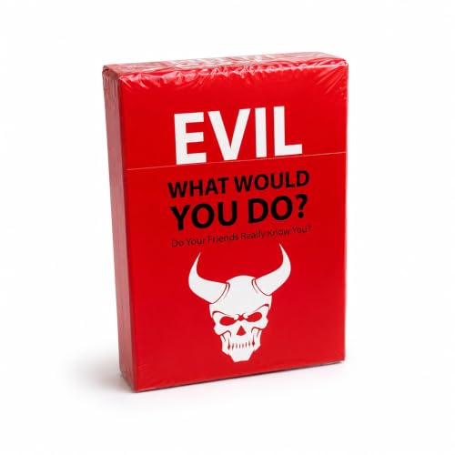 Devils Chip Challenge What Would You Do? Savage Party Card Game for Adults | Fun Acting Out - Hilarious Adult Party Game for Nights Out House Parties