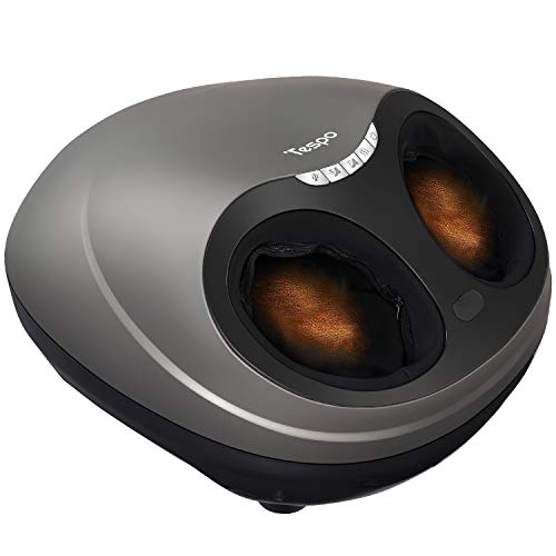 Tespo Shiatsu Foot Massager Machine with Heat, Relieve Foot Pain