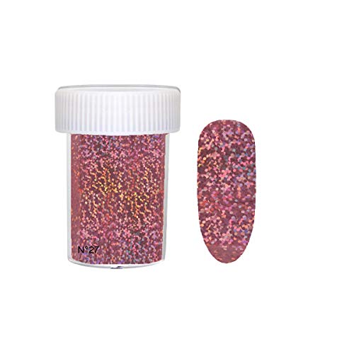 Transfer Nagelfolie METALLIC 27 XXL Nagel Folie – DIY Nagelschmuck Fingernägel – Nailart Transferfolie Rolle Nägel – Bild 6