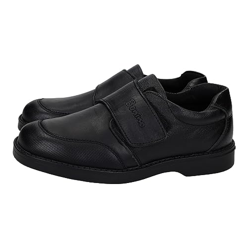 BONINO G02A-12 Zapatos Colegiales NIÑO Zapato COLEGIAL Negro 30
