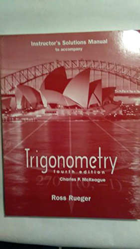 Trigonometry 0030249694 Book Cover