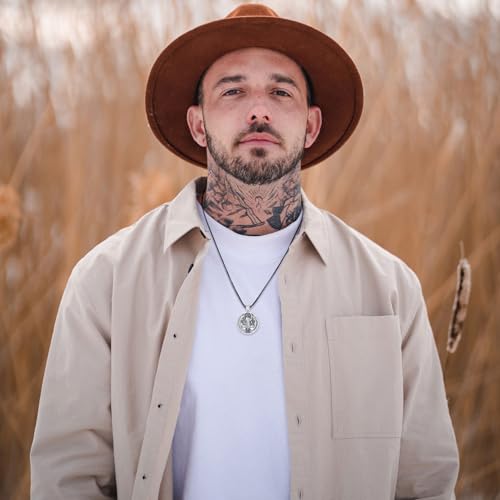 Collar San Benito Plata 925 para Hombre y Mujer