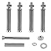 M8x90mm Ankerschrauben Expansion Schraube Bolzen 304 Edelstahl Schwerlastdübel Expansionsschraube Wird in Elektrogeräten, Möbeln und Markisen verwendet 6pcs