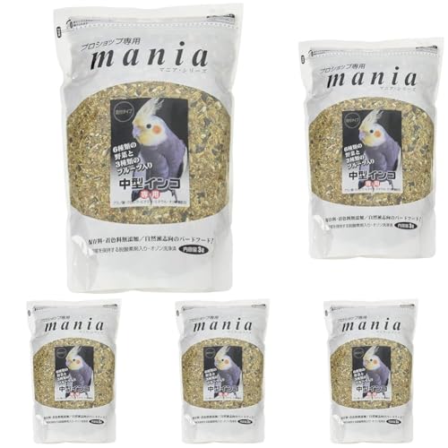 mania(マニア) プロショップ専用 中型インコ 3L (× 5)