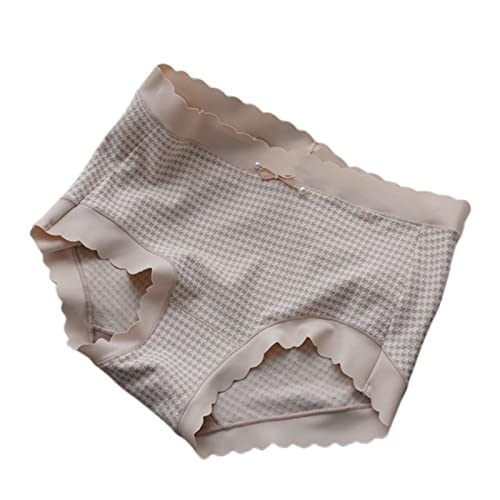 Slips sans couture en coton respirant pour femmes : pack 3 culottes nude taille unique