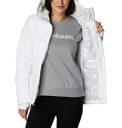 Image of Columbia Women's Heavenly Hooded Jacket, White, Small