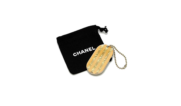 Amazon | [CHANEL] (シャネル) ドッグタグ キーホルダー アクセサリー