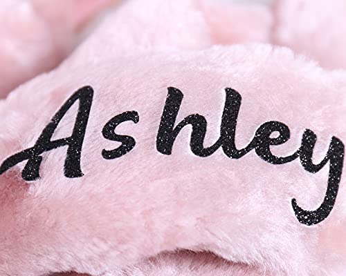 Personalized Bride Slipper Bridesmaid Slippers Bachelorette Party - Bridal Shower Gift - Bridesmaid Gift - Gifts to her - Wedding Gift3