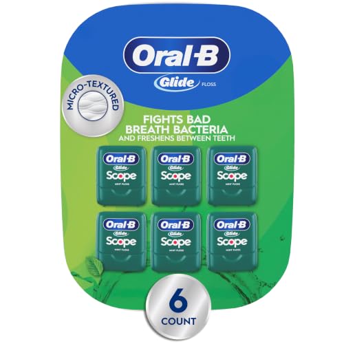 Oral-B Glide Dental Floss Scope Flavor 40m (Pack of 6)