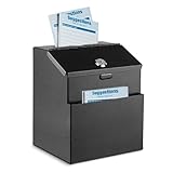 Le couvercle rabattable offre une ouverture généreuse de 2,5 cm, assez grand pour tenir dans les clés. Permet de récupérer plus facilement les cartes ou articles à l'intérieur