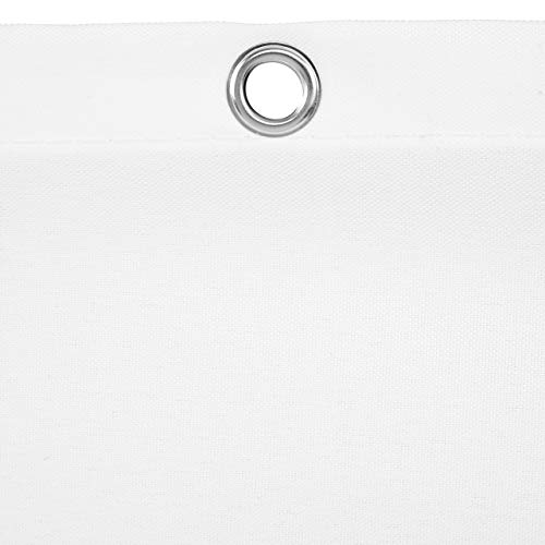 Voile d'ombrage imperméable blanc avec angles renforcés pour extérieur - 8