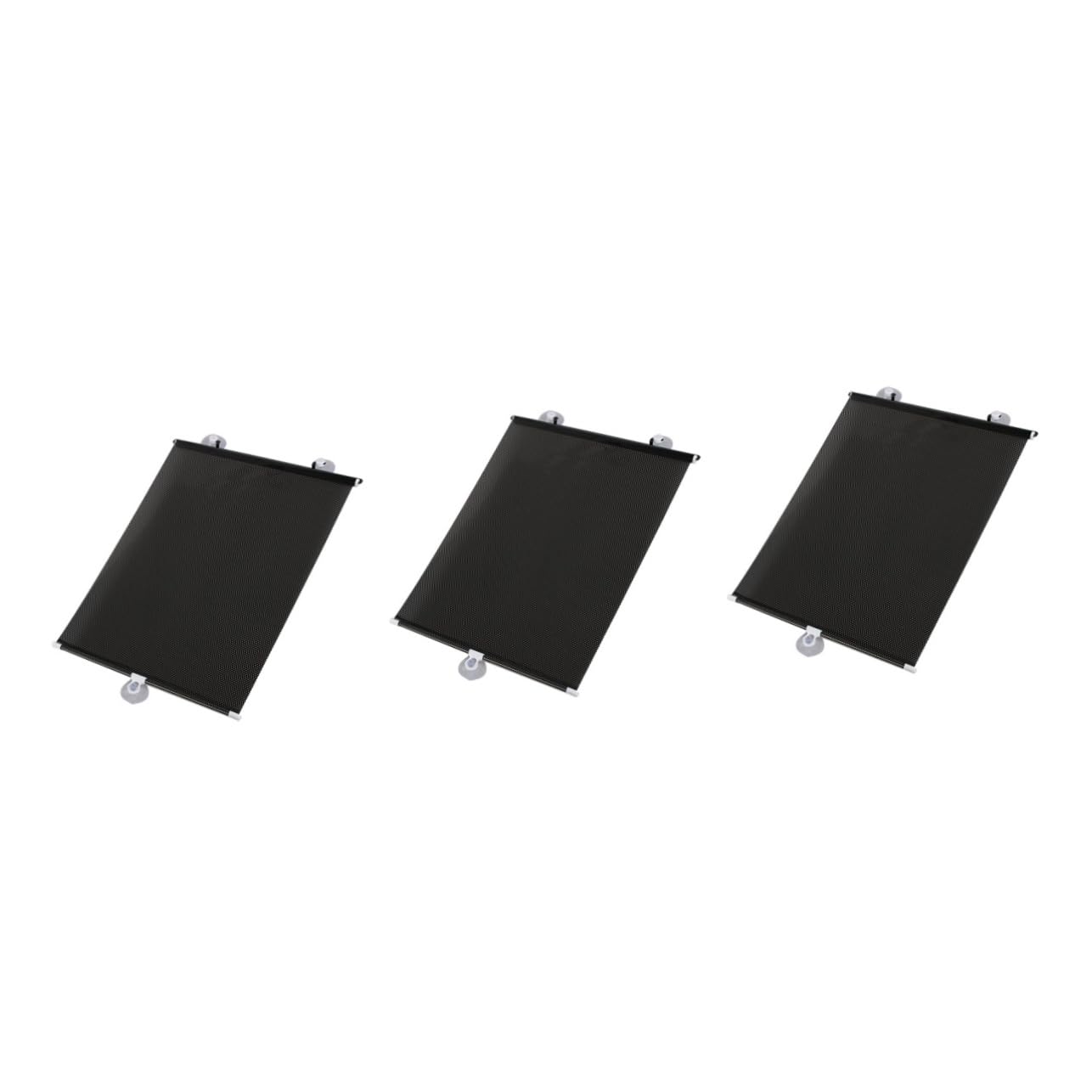 SOLUSTRE 3 Tende Parasole Retrattili Per Auto Oscuranti Per La Privacy 40 X 125 Cm