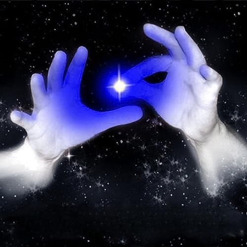 Image of MilesMagic Set of 2 Magic Light Up Thumb Tip | Lights from Everywhere | Easy to Do Flash Lights from Anywhere Close Up Routines Finger Illusion Magic Trick (Blue)