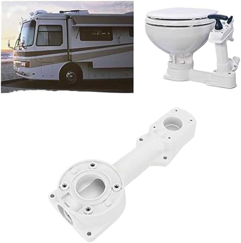 RV Toilet Accessories Manual Toilet Rotating Rod Marine Yacht Toilet Bottom Plug