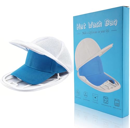 Eiito Hat Washer Cage, Hat Washer for Baseball Caps for Washing Machine or Dishwasher, Ball Cap...