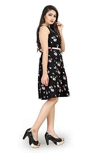 Image of AA Creation Women's Fit And Flare Knee Length Dress