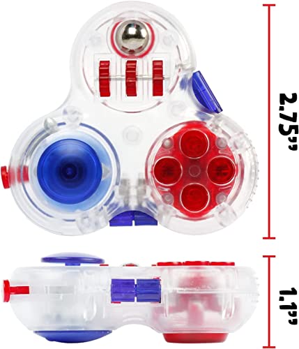 Bunmo Fidget Pad | 10 Features In 1 Fidget Toys For Adults And Kids | Cool Gadgets | Addictive Fidget Toy For Boys & Girls | Great Teen Gift #TOP5