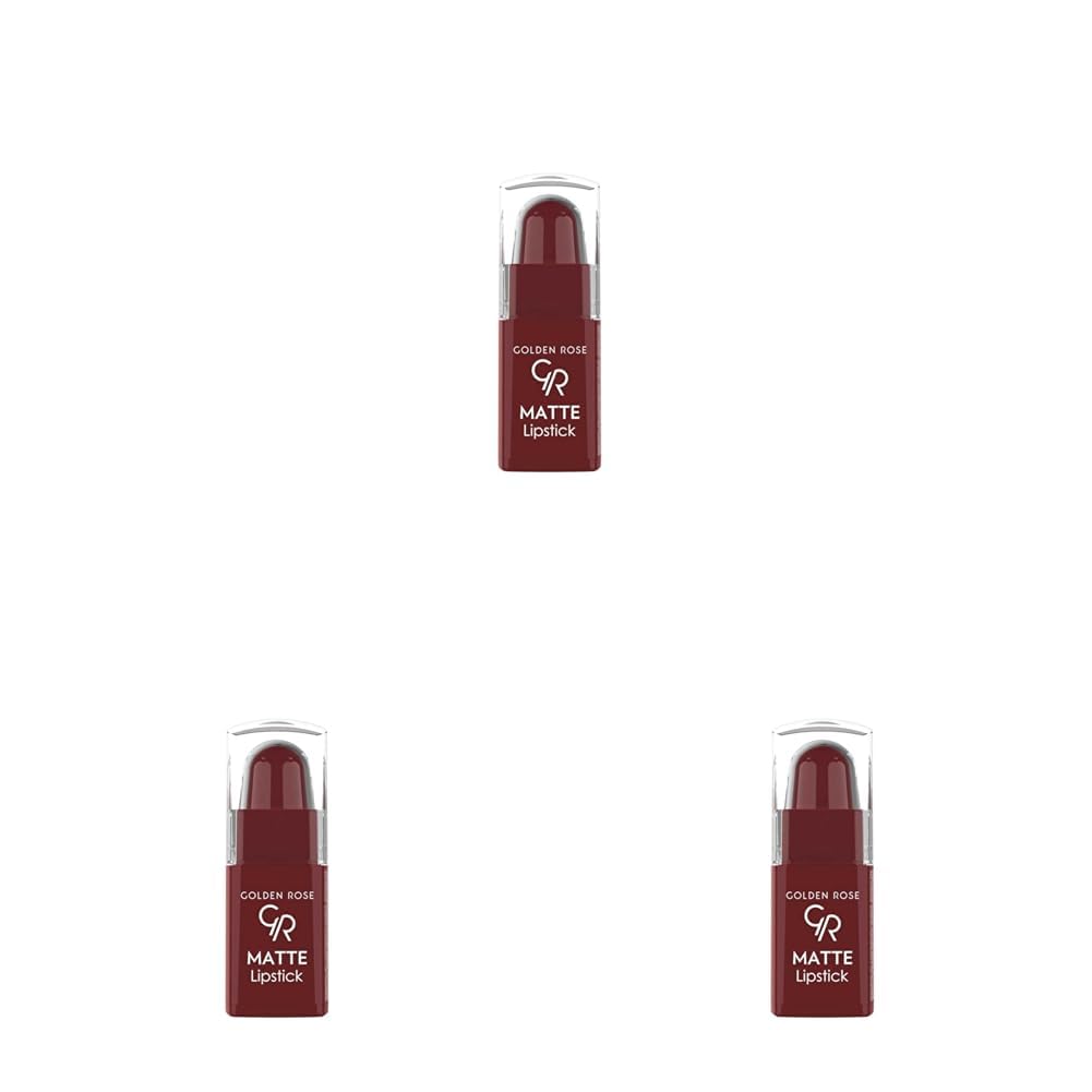 Golden Rose Matte Lipstick (Mini) No:20 - Ruj (3 paketi)