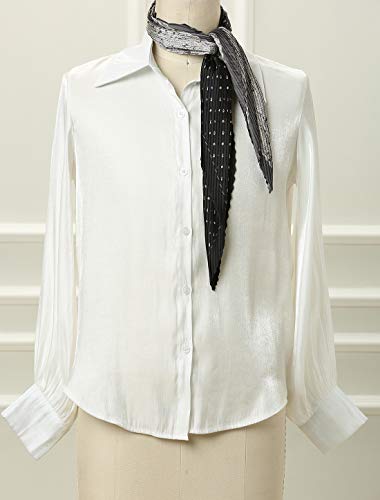 Allegra K Color Block Pleated Cashew Nuts Paisley Neck Scarf Neckerchief Bandana for Women Lady2